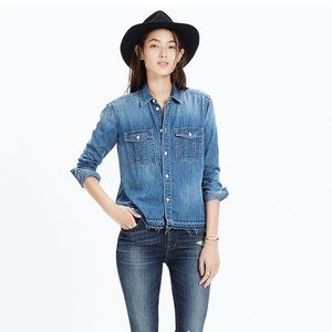 Madewell Denim Shirt Size Large